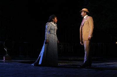 Marianne Jean-Baptiste and Jesse L. Martin Photo